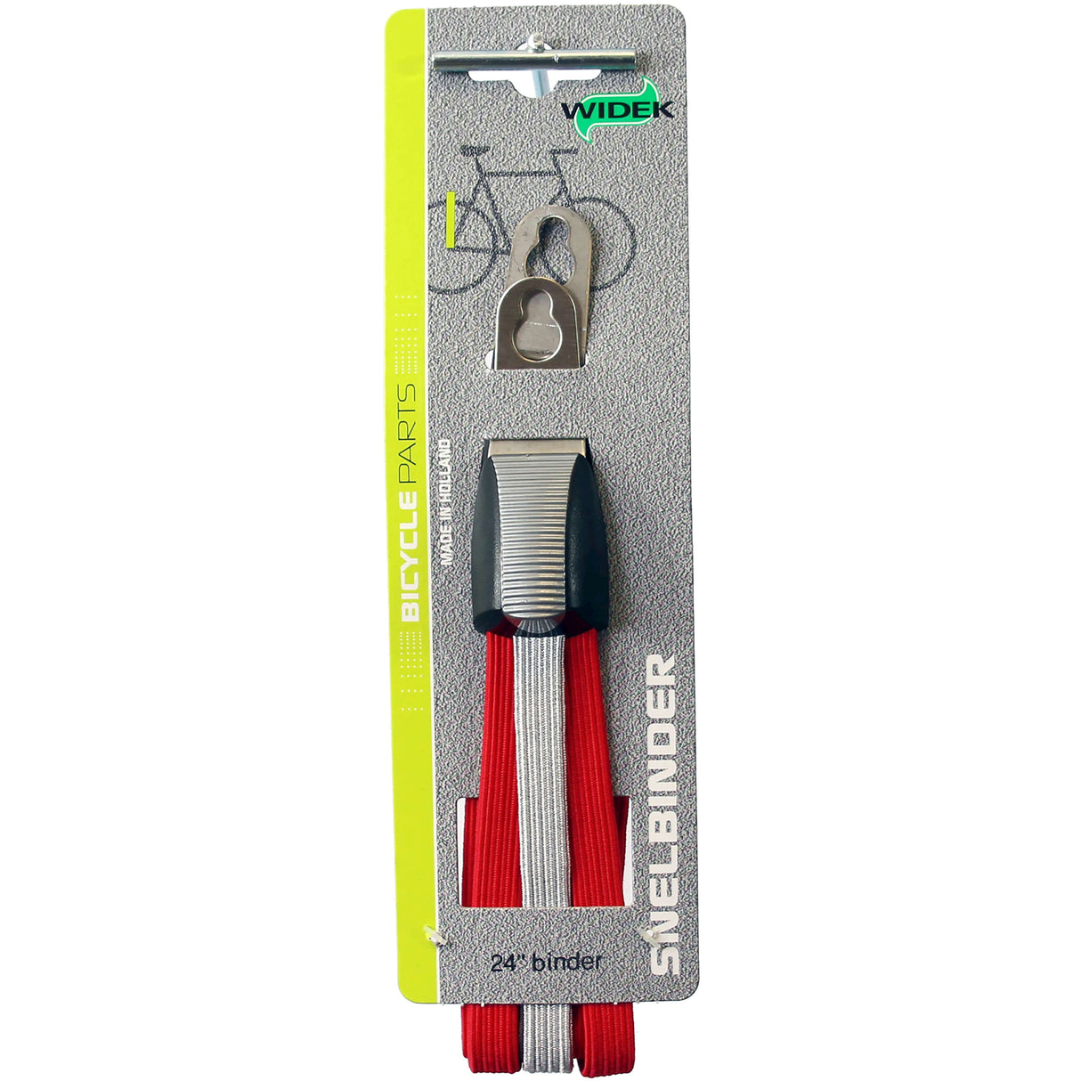 Triobinder largo 24 rosso argento