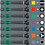 Wea 2067 6 Elektronik Torx BO Screewriver Set + r