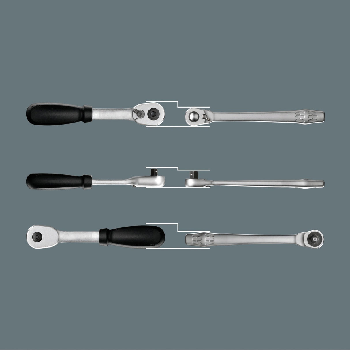 WAA 8100 SC 11 Set di rate in metallo Zyklop