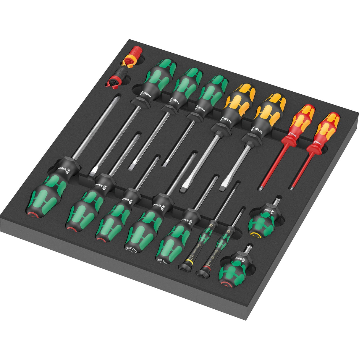 WERA 9710 POAMING INSERT pomocí šroubováku