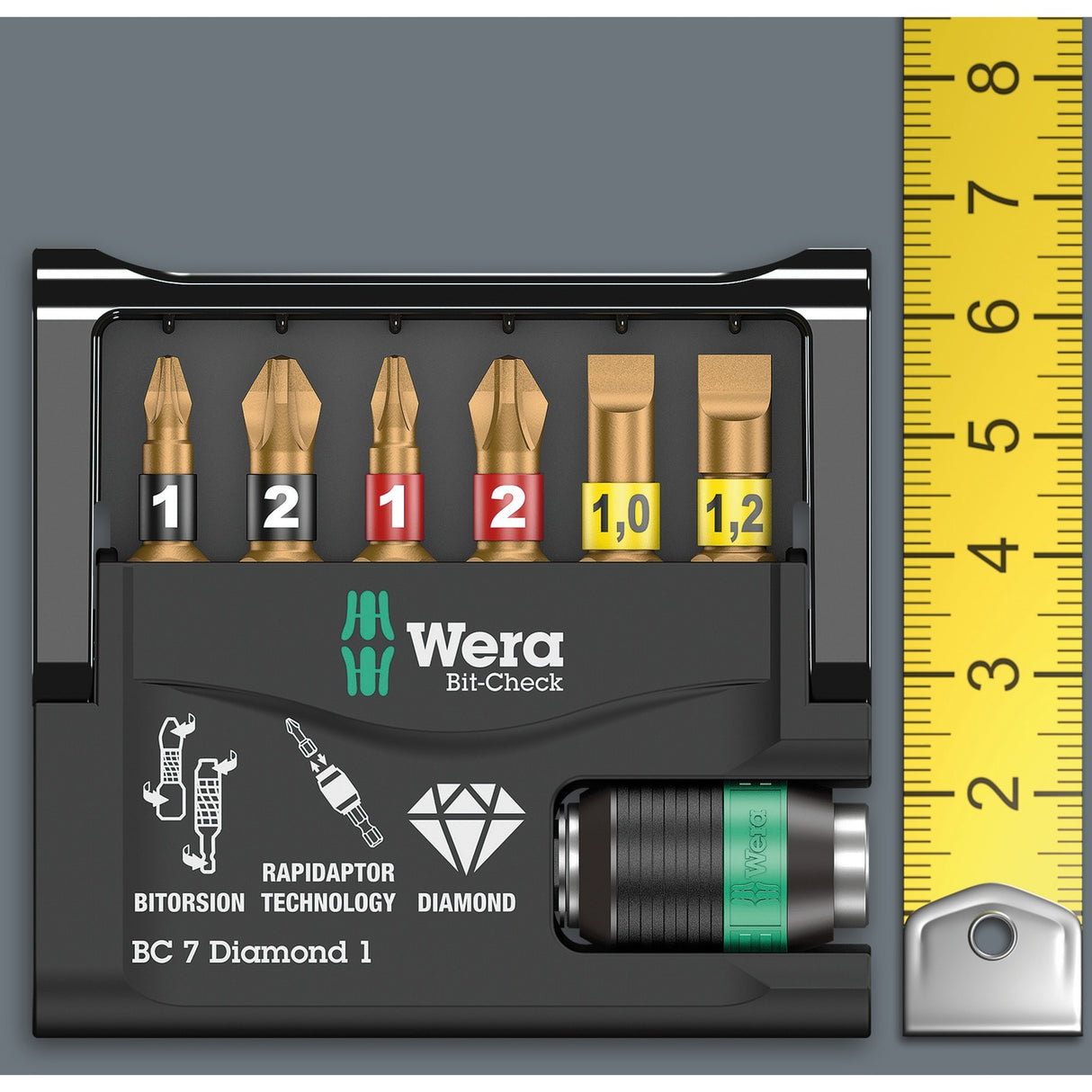 Wera bit-preverite 7 diamant 1