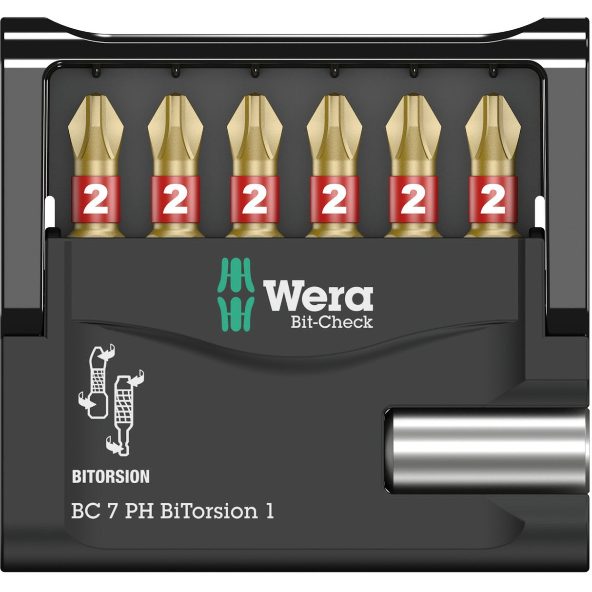 Wera Bit-Check 7 PH Bitorsion 1