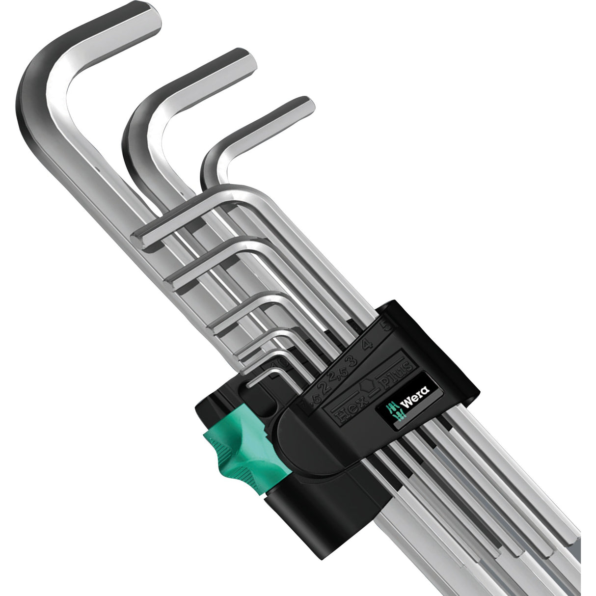 Wera Zuss Keys sett 950 9 Hex-Plus 4
