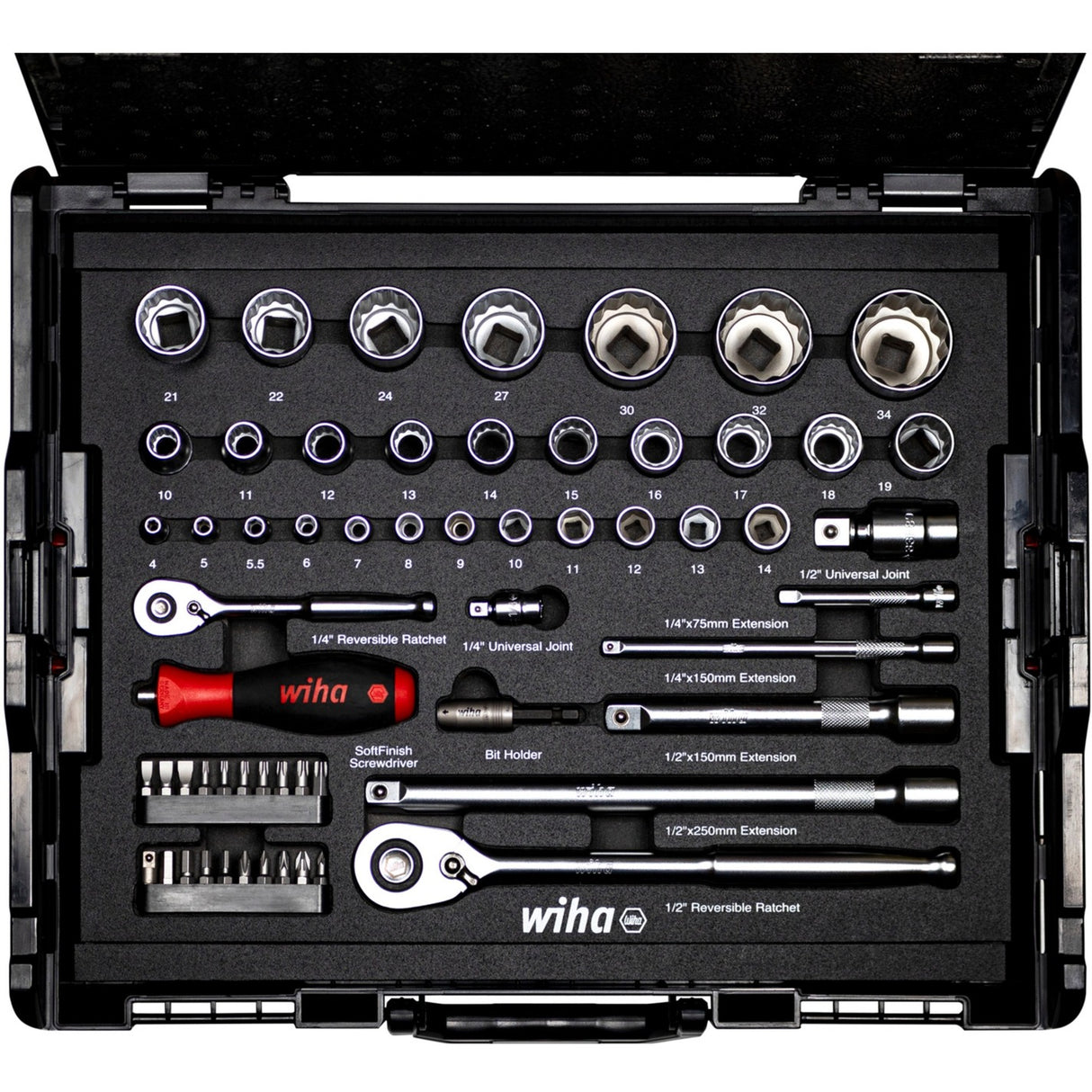 Wiha DOPS Key Bitset 1 4 und 1 2