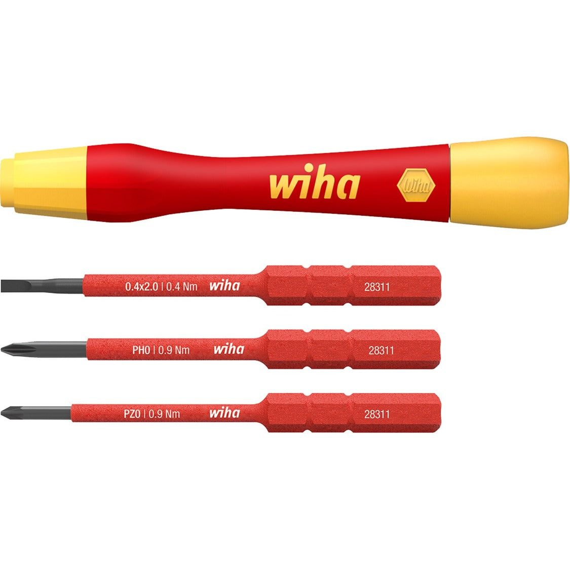 Wiha fini izvijač komplet picofinish Slimvario izbran