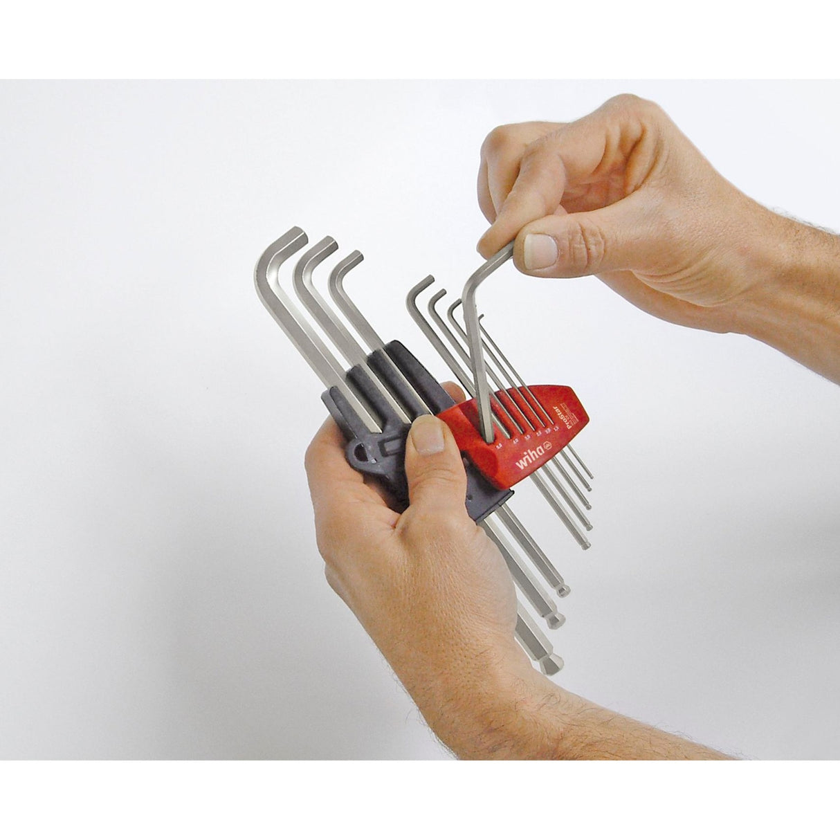 Wiha Allen Keys ambientada en el titular de prostar