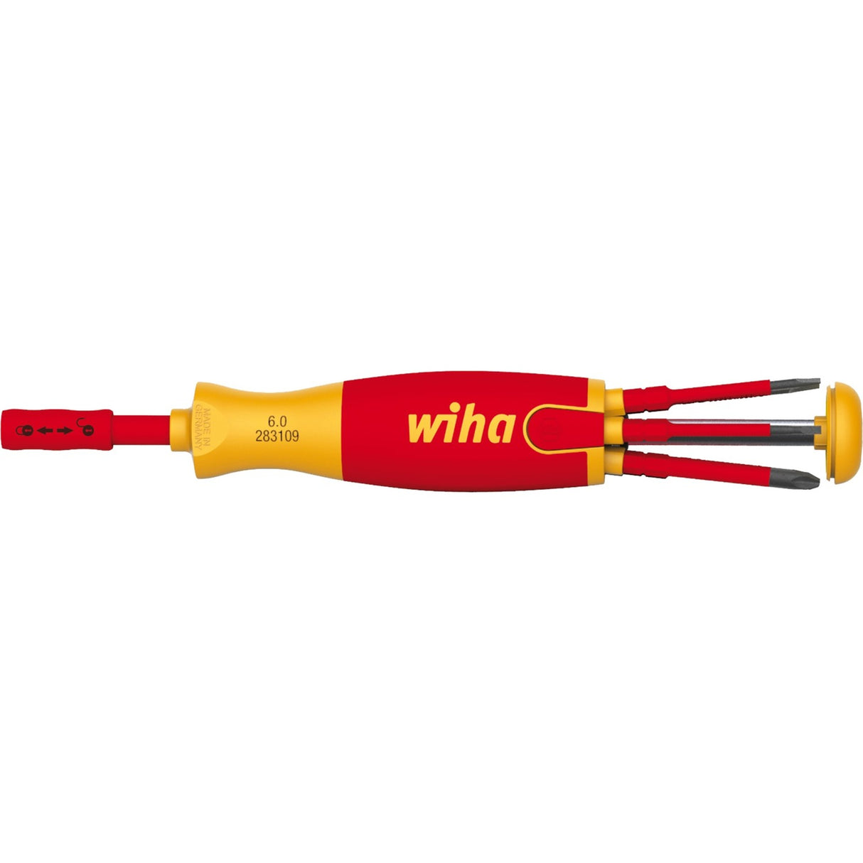 Wiha screwdriver with bit warehouse Liftup Electric