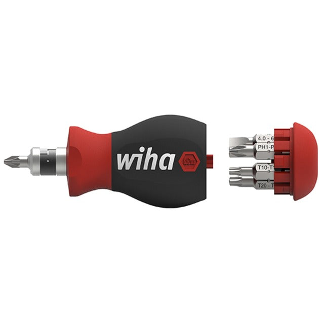 Wiha screwdriver with bit warehouse stubby