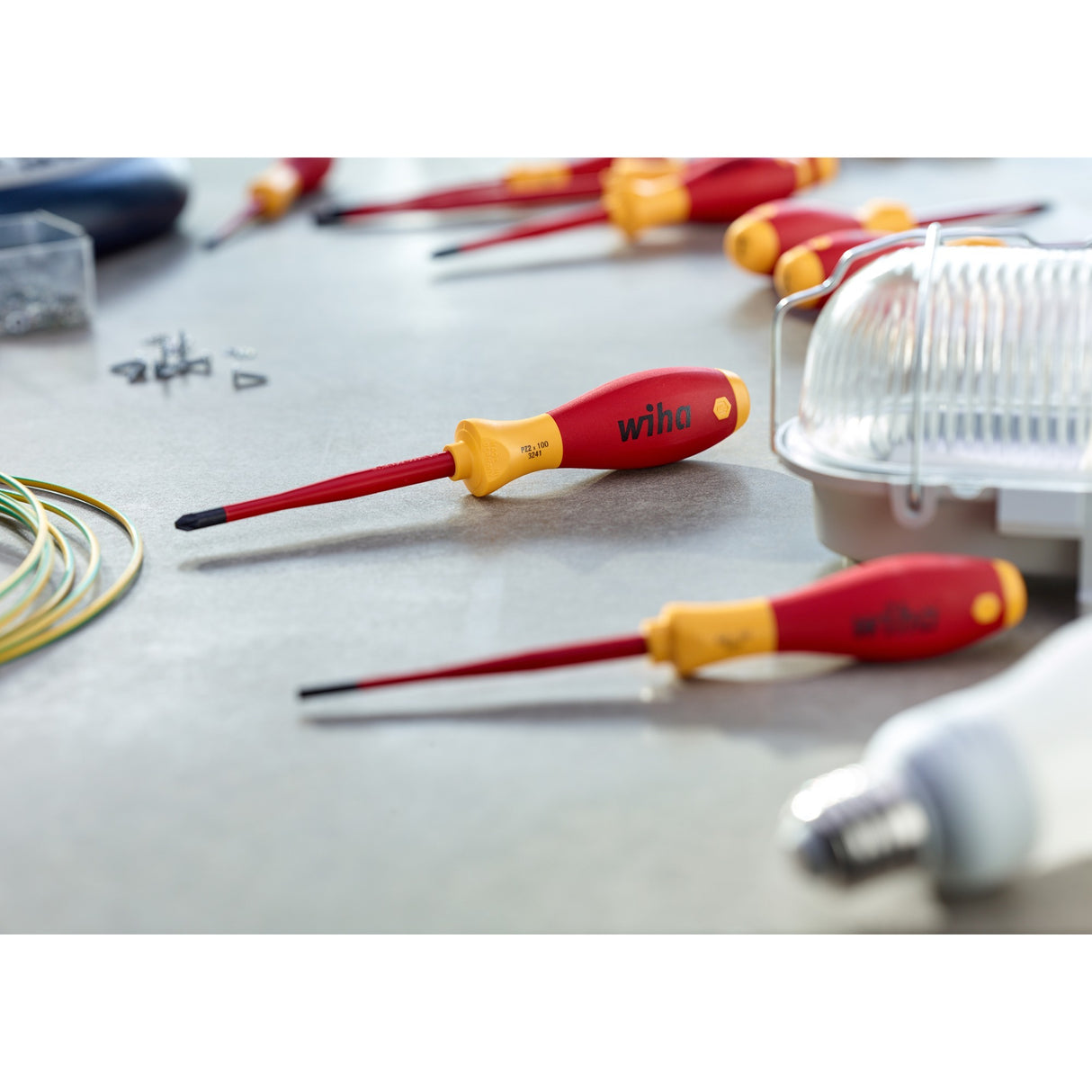 Wiha Schrauwen Set Softfinish Elektresch Slimfix