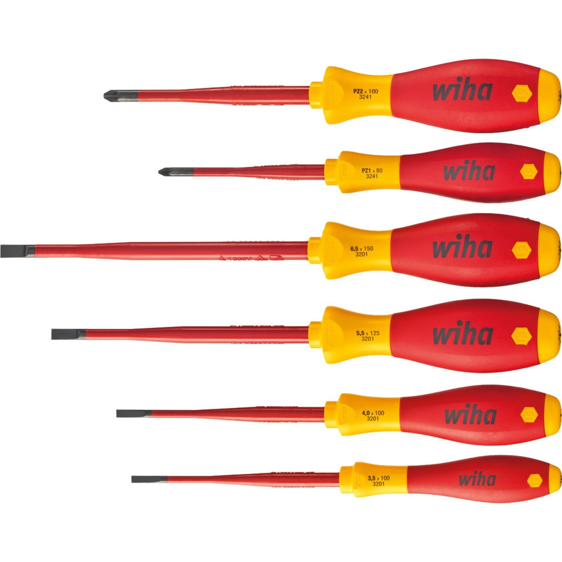 Wiha Schrauwen Set Softfinish Elektresch Slimfix