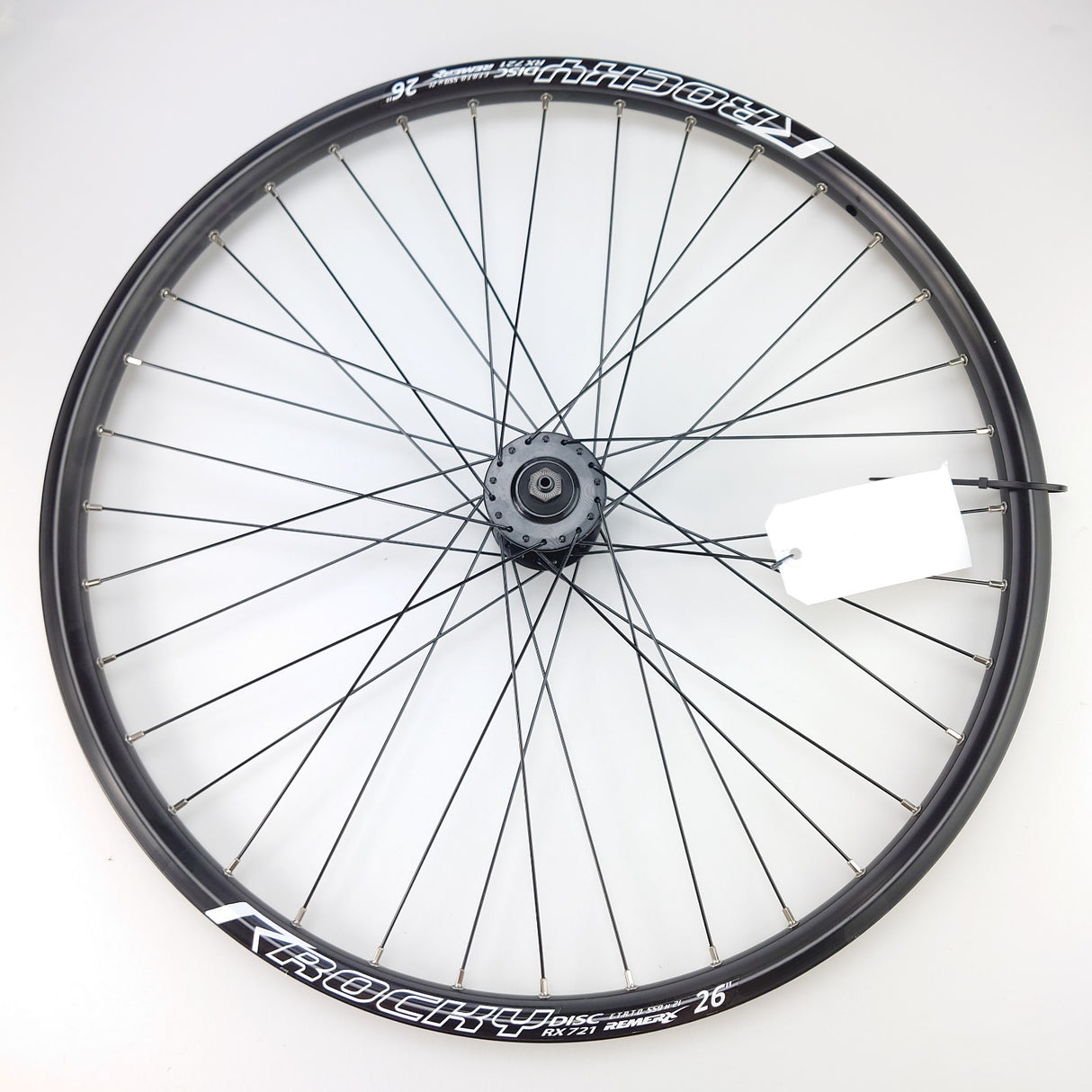 Xtrabike forhjul 26x1,75 strømafbrydelser sort