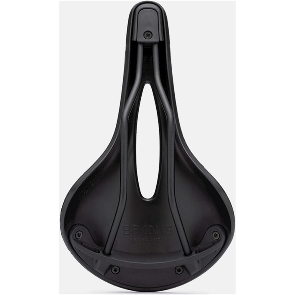 Brooks Saddle C17 rzeźbiony brązowy