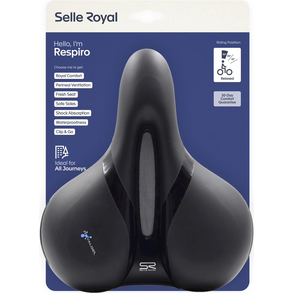 Selleroyal Selle Saddle Royal 5132 Respiro Relaxed