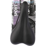 Velo Saddle Plush Sport VL-3011 Sort