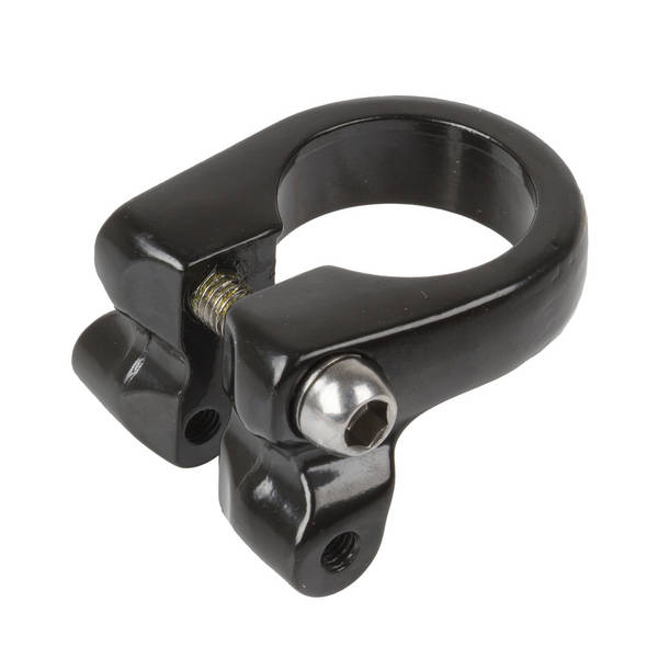 M-Wave Saddle Pen Clamp M6 Inen 34.9 mm Black with extra mounting point