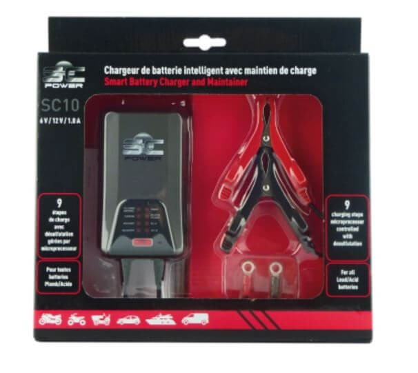 Inteligentní nabíječka baterie SC10 6 12 Volt - 5 - 20 AH pro