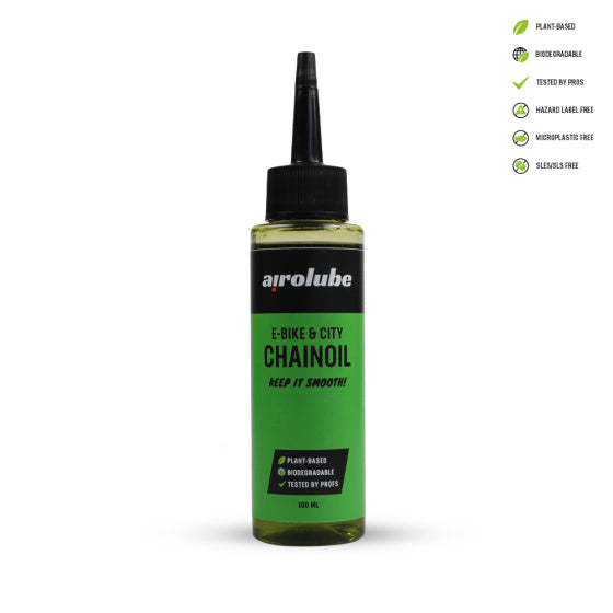 Aceite de cadena para bicicleta de bicicleta electrónica Cike de 100 ml de verde