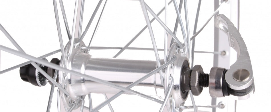 Ruota anteriore hi-punto 28 x 1 5 8 x 1 3 8 alluminio 36g argento