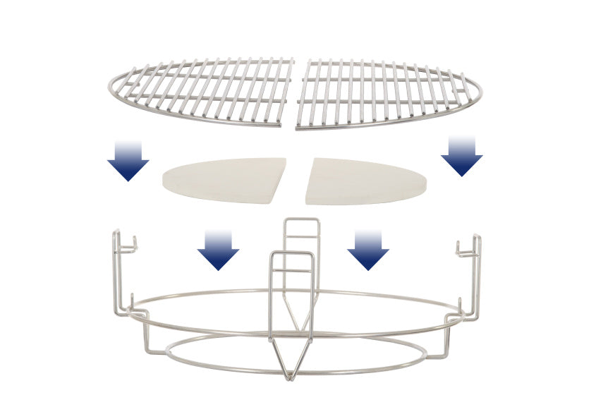 Arbaer Flexible cooking system for Kamado Large