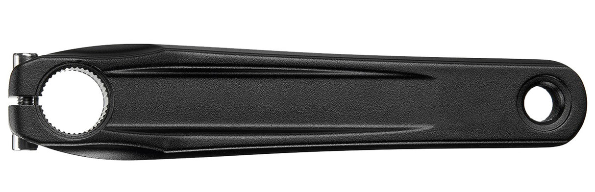 Samoxform 3 vev vänster 165 13mm (shimano) aluminium matt svart
