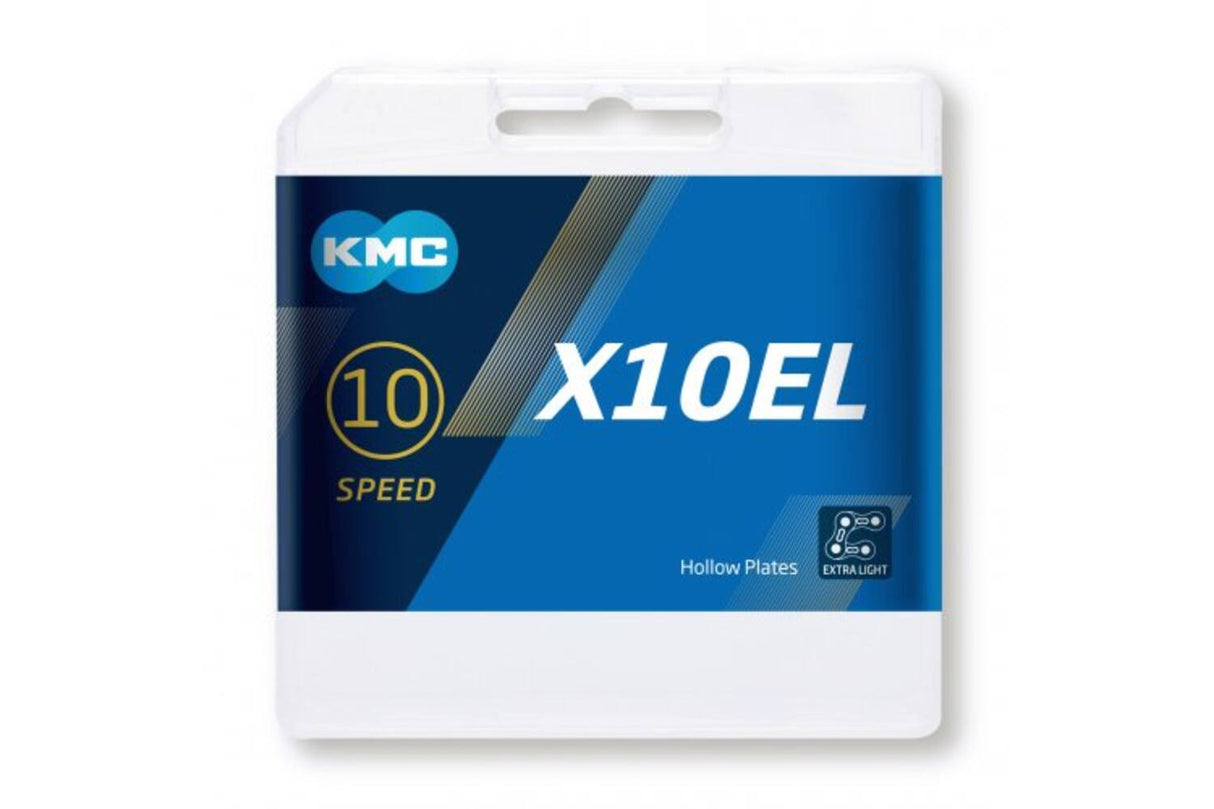 KMC Bicycle Chain X10el - Sølv - 10 Speed ​​- 114 Links