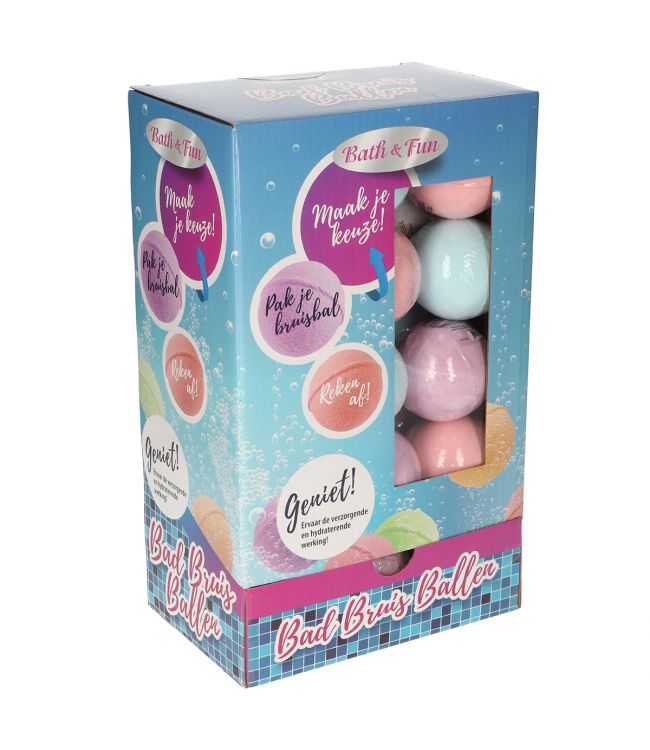 Jvdl badbruisballen koker 80gr. 30 stuks
