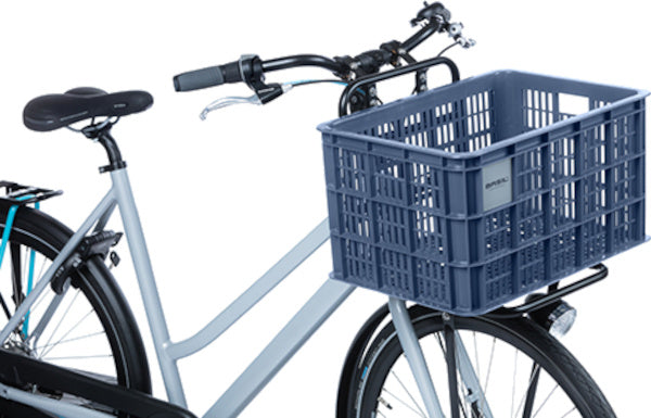 Basilikum Fahrradkiste l großer 40 Liter Blau