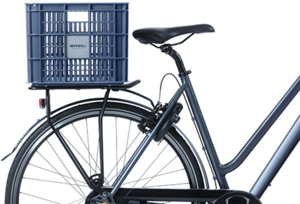 Basilikum Fahrradkiste l großer 40 Liter Blau