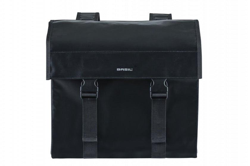 Basil Urban Load Double Bicycle Bag - černá