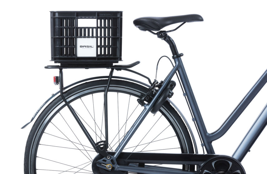 Basil Fietskrat S - Small - 17.5 liters - Black