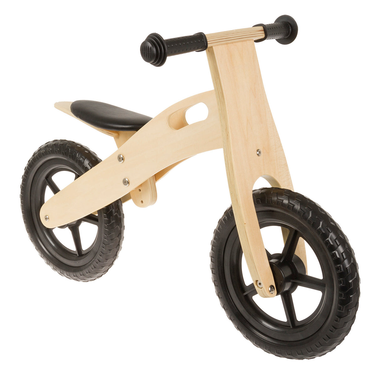 Anlen 12 tommer junior sort hvid