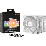 Vær stille! Lys LX PWM High-Speed ​​120 mm Triple Pack W