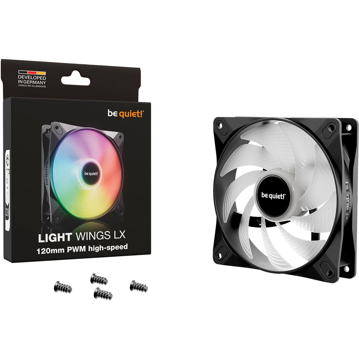 Var tyst! Light LX PWM Höghastighet 120 mm