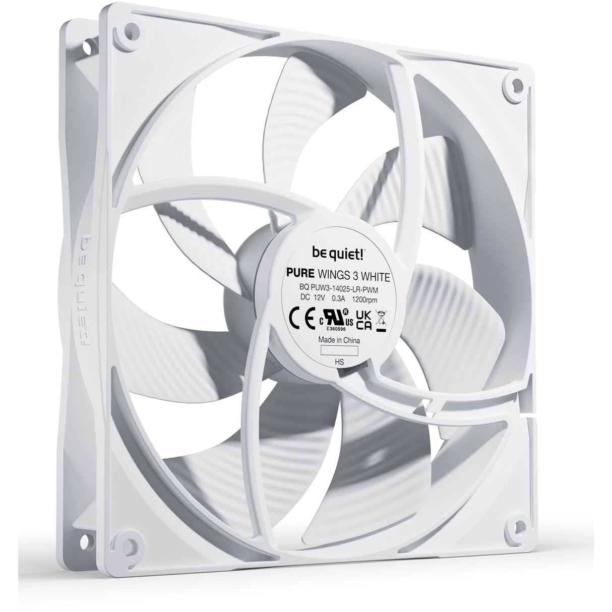 Bądź cicho! Czysty 3 140 mm PWM White