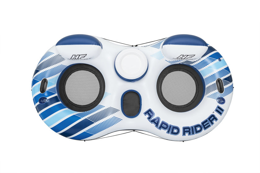 Bestway Hydro Force Rapid Rider Tube x2 Blau Weiß Schwarz