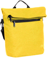 Bollar de bicicleta Bolsa de manillar con nylon de taller de hombro 6L amarillo