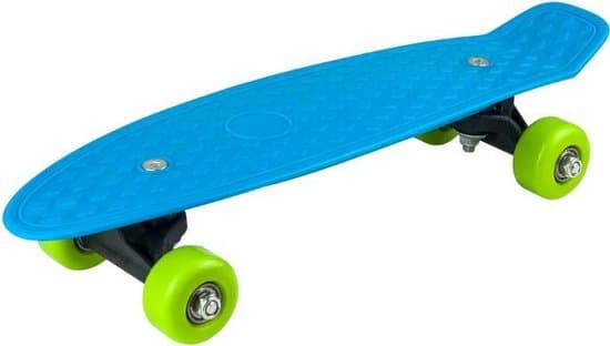 Jonotoys playfun pennyboard blauw, een leuk klein skate board voor de beginners