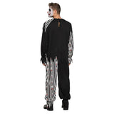 Boland Bloody Clown costume unisex black and white size 54 56 (XL)