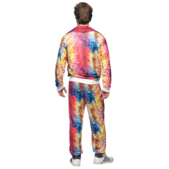 Boland Disco Dude Track Situit Men Tamaño multicolor M