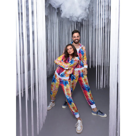 Boland Disco Doude Tracksuit Männer Multicolorgréisst xl