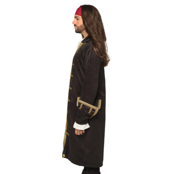 Boland Pirate jacket Men Polyester Black Gold Size 52