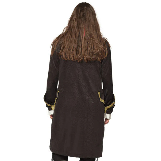 Boland Pirate jacket Men Polyester Black Gold Size 52