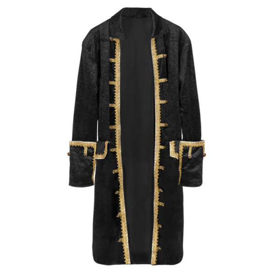 Boland Pirate jacket Men Polyester Black Gold Size 52