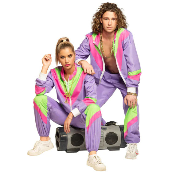 Boland Retro Tracksuit Ladies Polyester Size L