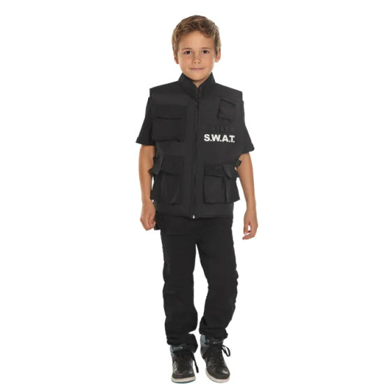 Boland verkleed Up Kostüm Swat Bullet GRATIS Vest Junior schwaarz