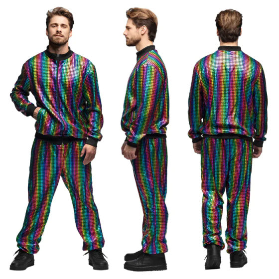 Boland Trac -obleka Regenboog Men Size S