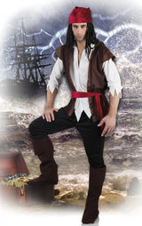 Boland Kleedung op Pirate Donner Sren bruin Gréisst 50 52