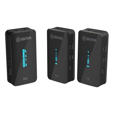 Boya 2,4 GHz Ultra-Compact Mikrofon Wireless BY-XM6-S2