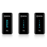 Boya 2,4 GHz Ultra-Compact Mikrofon Wireless BY-XM6-S2