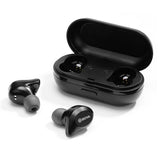 Brezžični stereo ušesni čepki Bluetooth By-ap1 črna